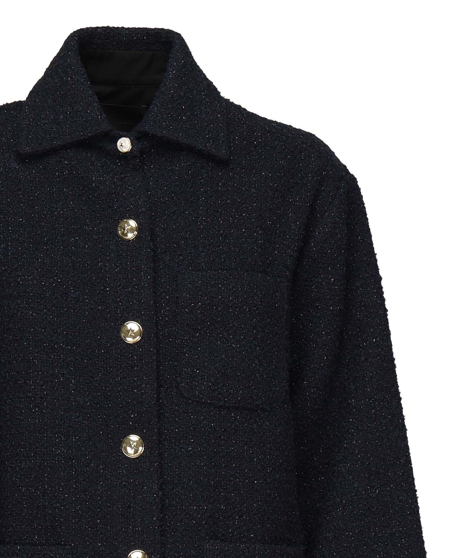 Giacca in tweed fantasia 105816 A2VJG82 PINKO 