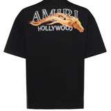 T-shirt con logo AMTOJR1050 001 AMIRI 
