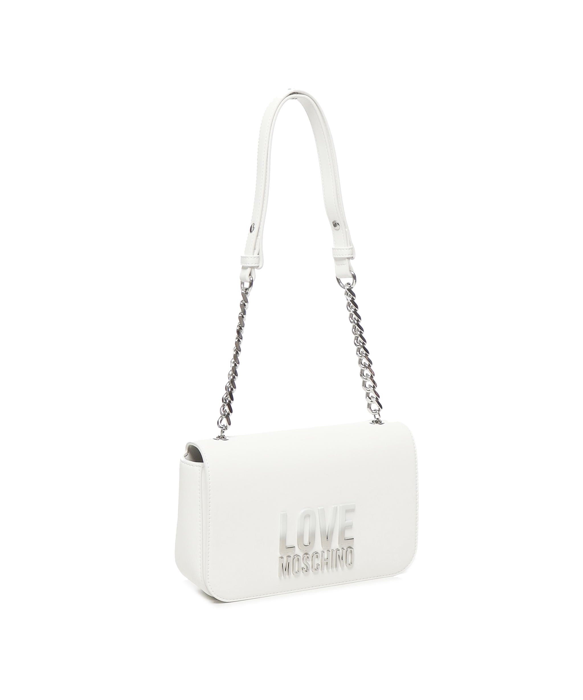 Borsa a spalla con logo degradé JC4254PP0MKD0 100 LOVE MOSCHINO 