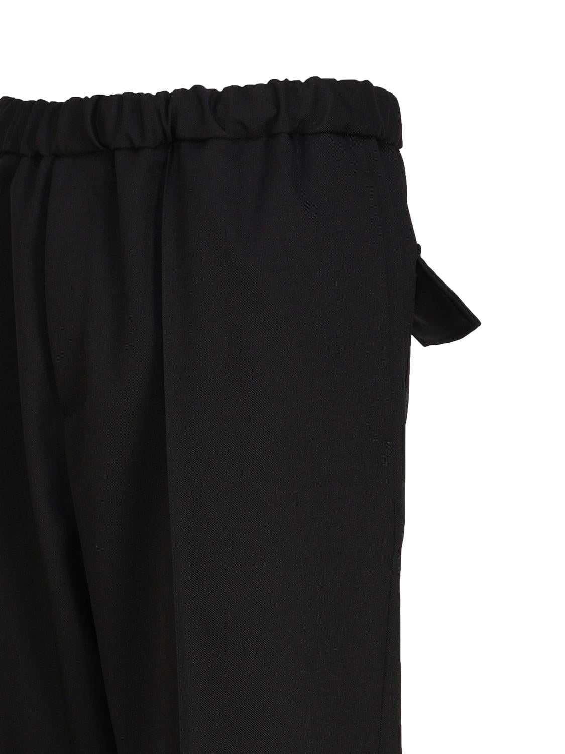 Pantaloni affusolati in gabardine tecnica J21KA0012 J70001001 JIL SANDER 