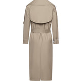 Trench over in twill antigoccia 2619021014600 013 MAX MARA THE CUBE 