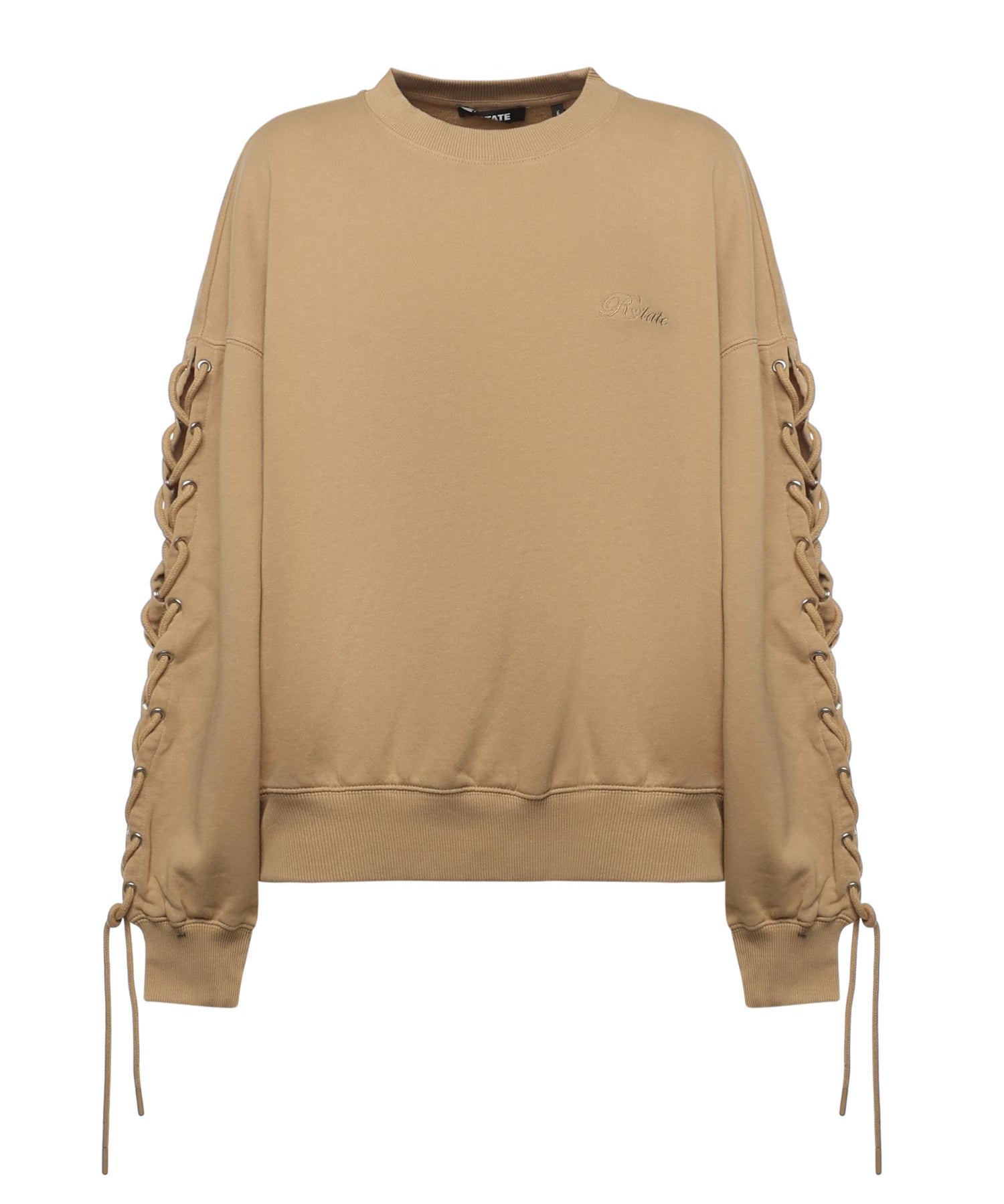 Maglia con lacci in cotone 115468 654 ROTATE 