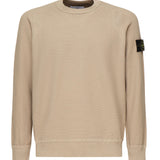 Maglione girocollo dal taglio ampio con dettagli a coste K1S155100036 S00B5V0094 STONE ISLAND 