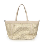 Borsa shopping con logo 73BS9M301 ALISYAOFF WHITE V° 73 