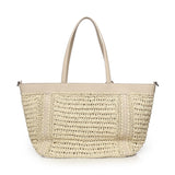 Borsa shopping con logo 73BS9M301 ALISYAOFF WHITE V° 73 