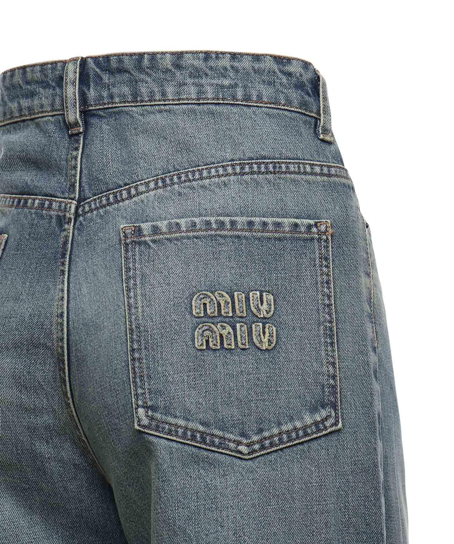 Jeans in denim GWP483 181DF0008 MIU MIU 