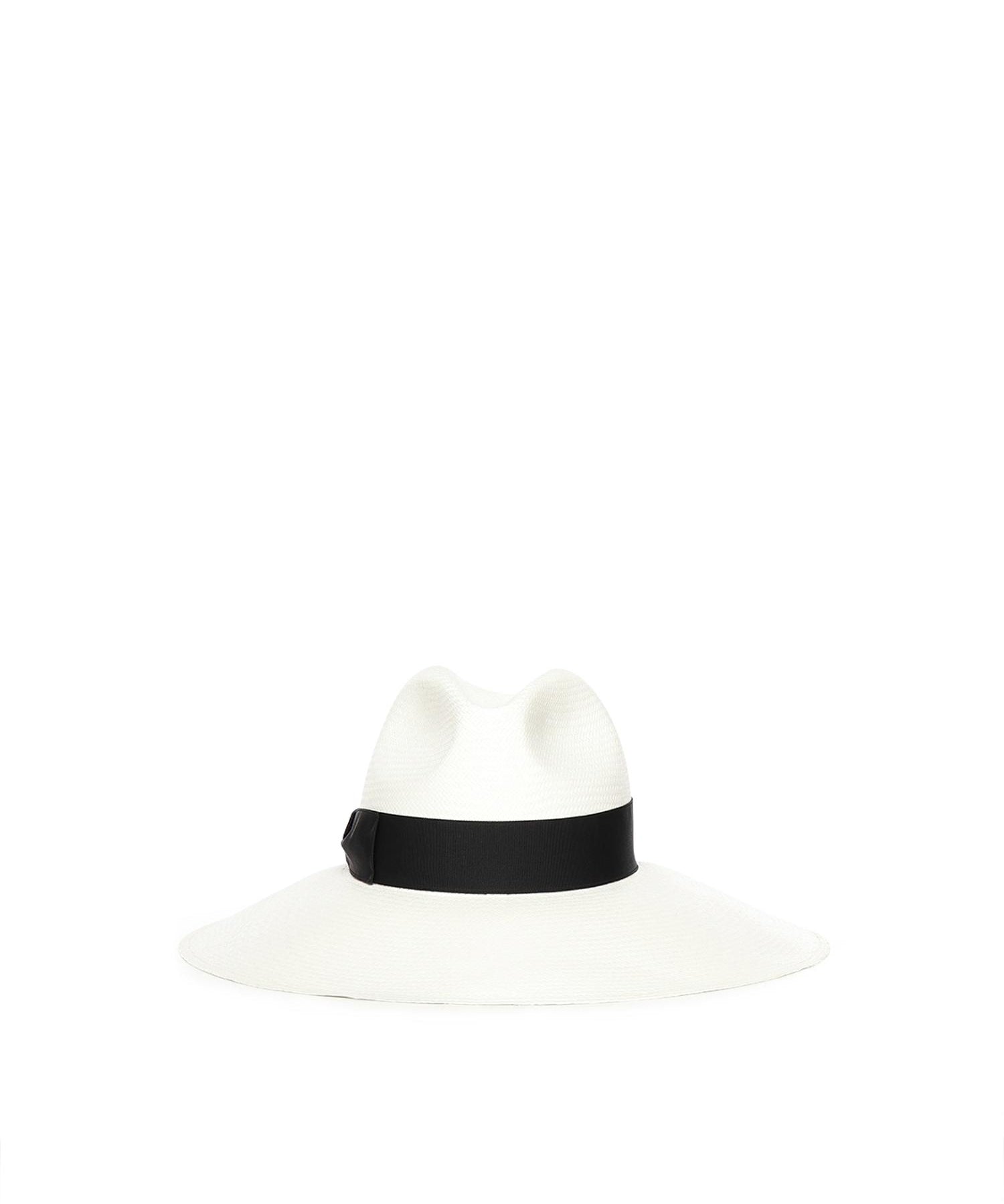 Cappello Sophie Panama con logo 232171 01A1 BORSALINO 