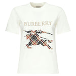 T-shirt con EKD a punto croce 8110955 B7078 BURBERRY 