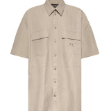 Camicia in nylon con logo 871285 TUO049501 BALENCIAGA 