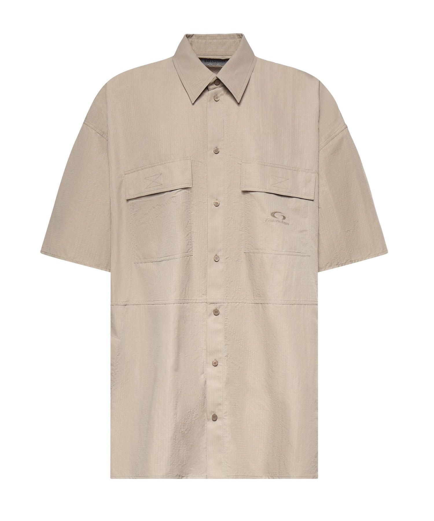 Camicia in nylon con logo 871285 TUO049501 BALENCIAGA 