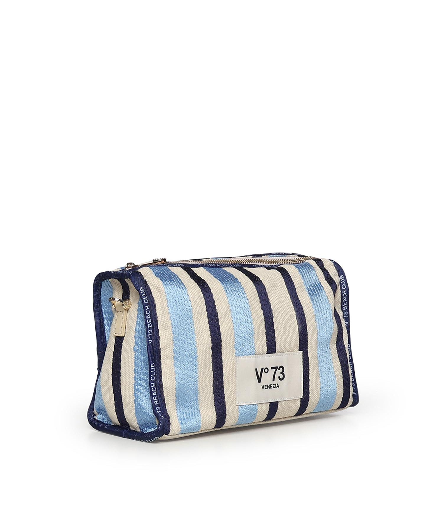 Clutch con logo 73BS9MV04R ILENEAZZURRO/MULTICOLOR V° 73 