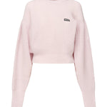 Maglia con maniche a sbuffo e logo 114278 191 ROTATE 
