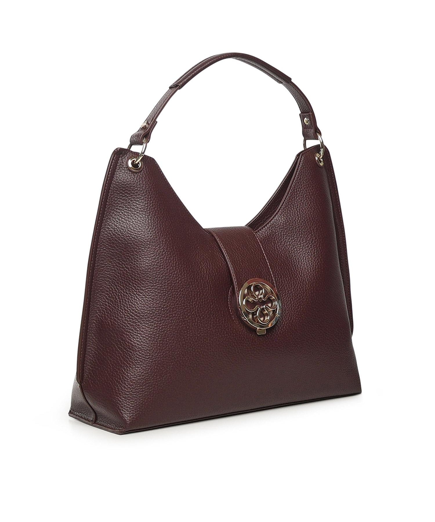 Hobo bag Federica V 73BS9ER03 FEDERICA VBORDEAUX V° 73 