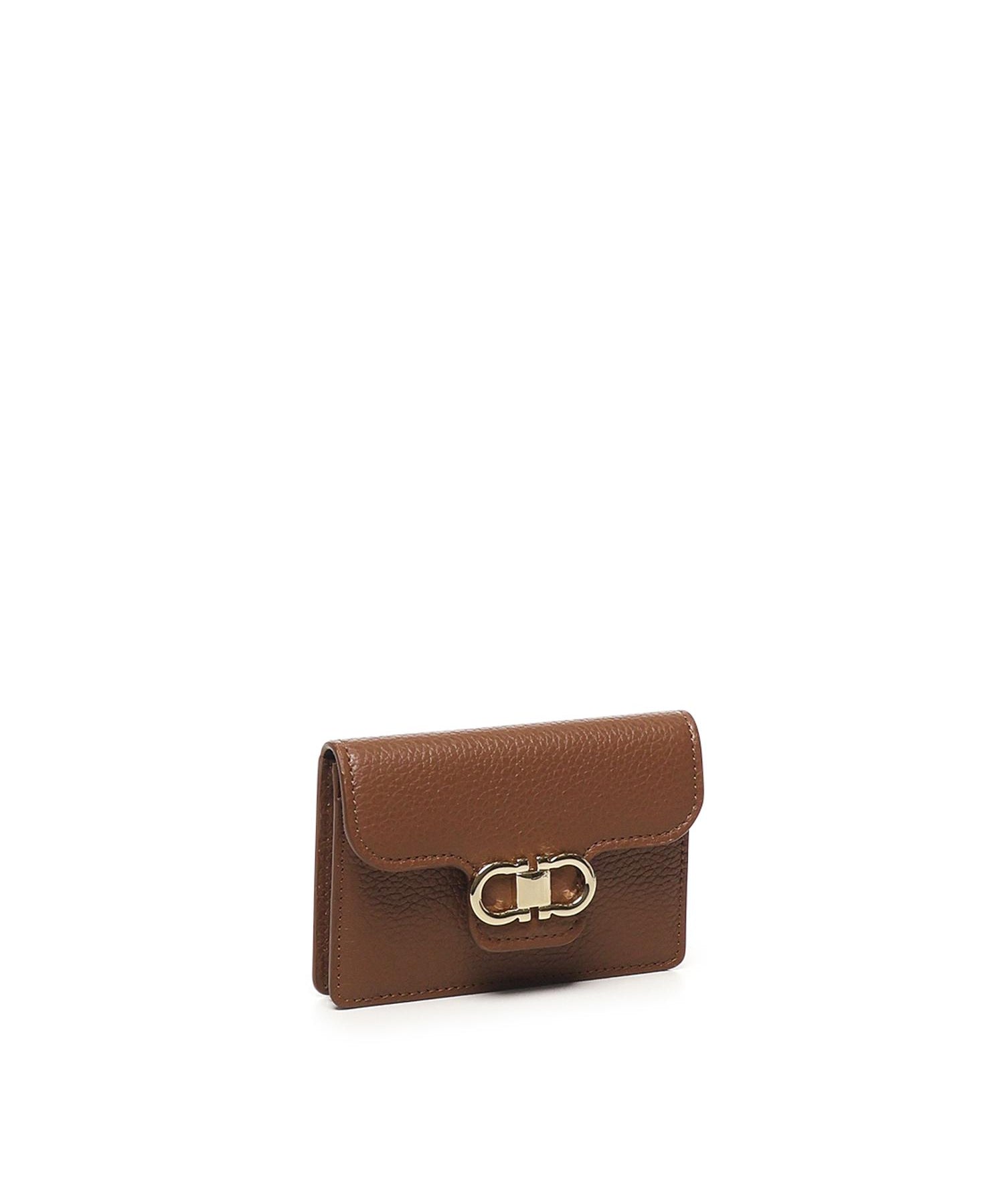 Portacarte gancini 220963 785796004 FERRAGAMO 