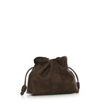 Pochette Flamenco media in nabuk A411FC1XDT 6423 LOEWE 