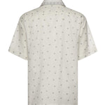 Camicia da bowling in lino e cotone M75CAMK09TES0M217 01 ELEVENTY 
