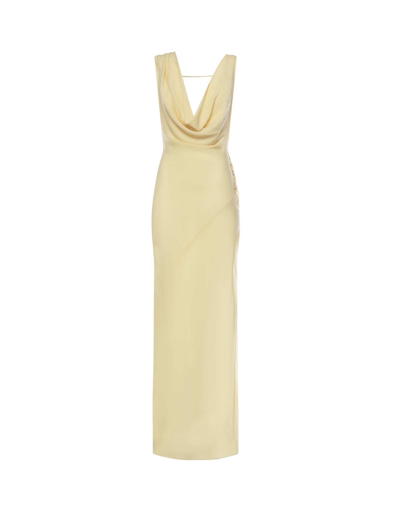 Abito lungo Minerva T190139A TNS038VANILLA THE ANDAMANE 