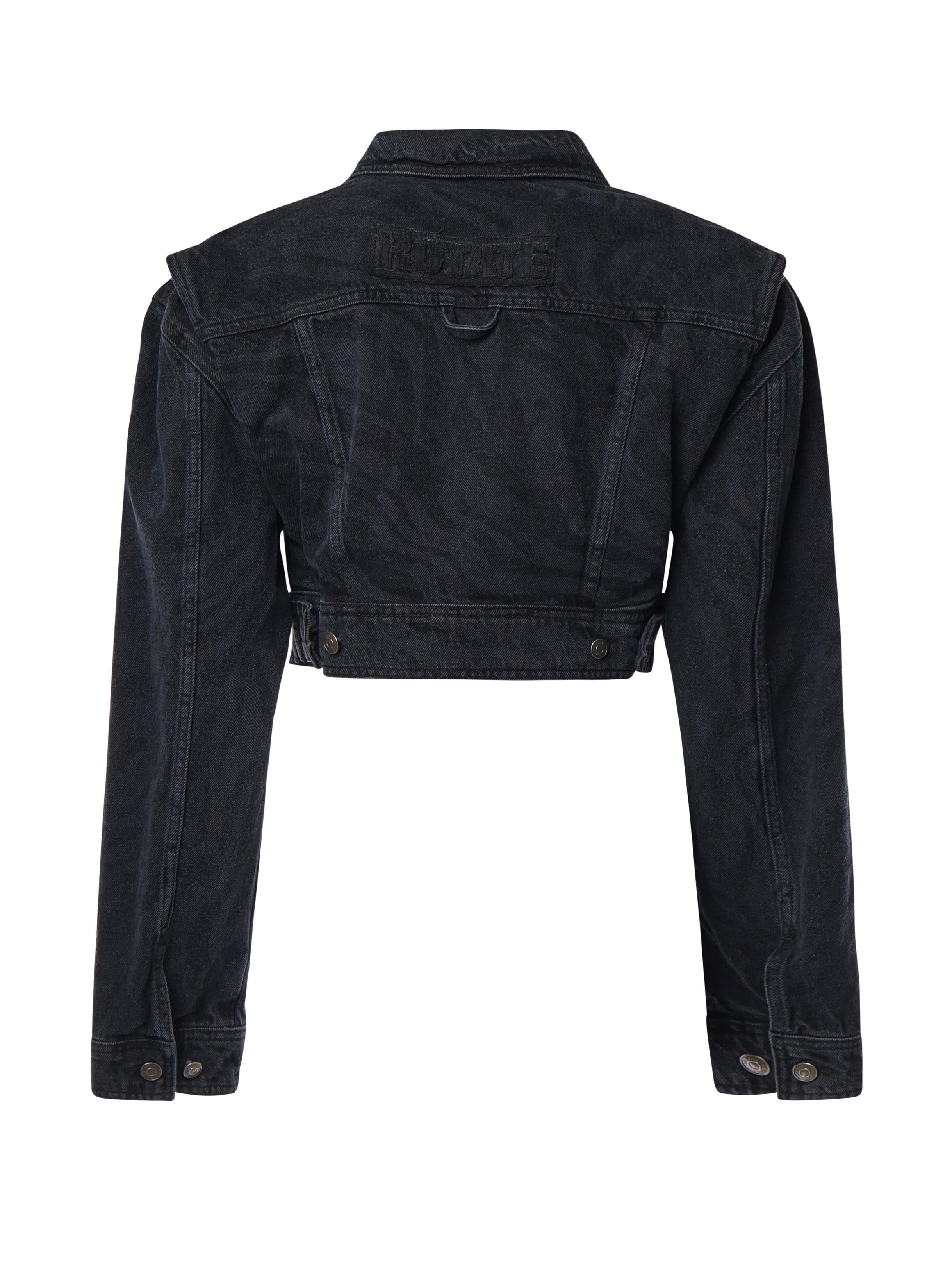 Giacca in denim zebrata 114027 256 ROTATE 