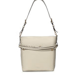 Borsa a spalla media Bucket Belt Bag in pelle 106339 A0QOZ14Q PINKO 