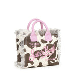 Borsa Vanity mini in canvas con stampa VAMI001 00327L MC2 SAINT BARTH 