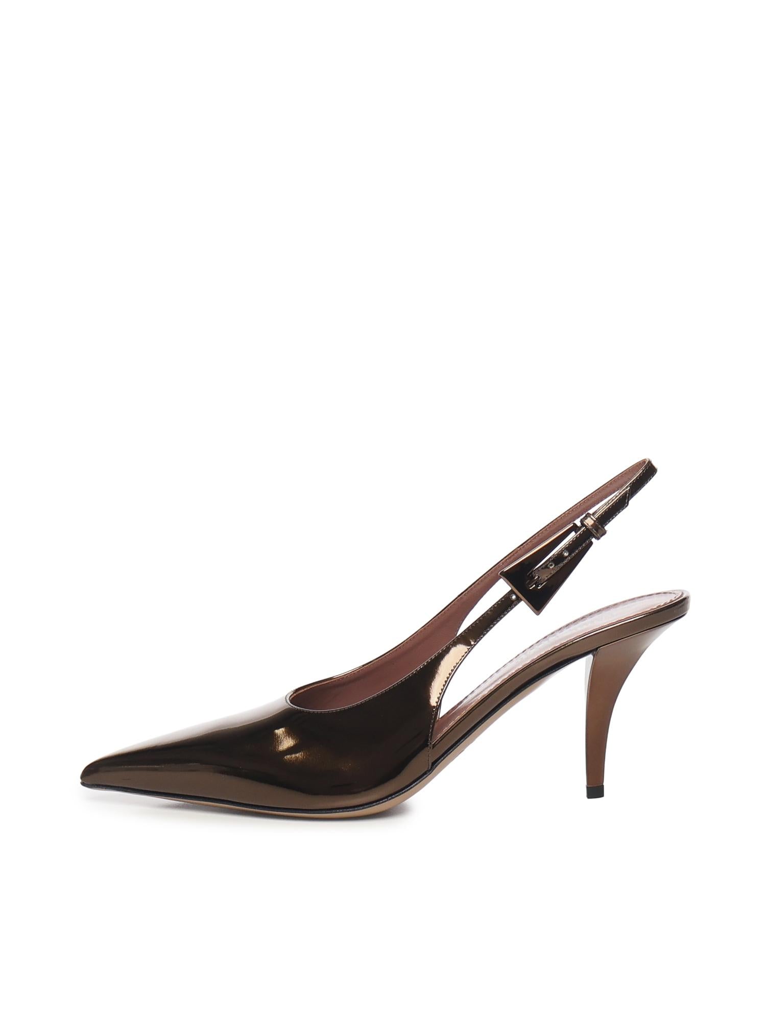 Pumps slingback Jessica in vernice PX1342XNPMR EBANO PARIS TEXAS 