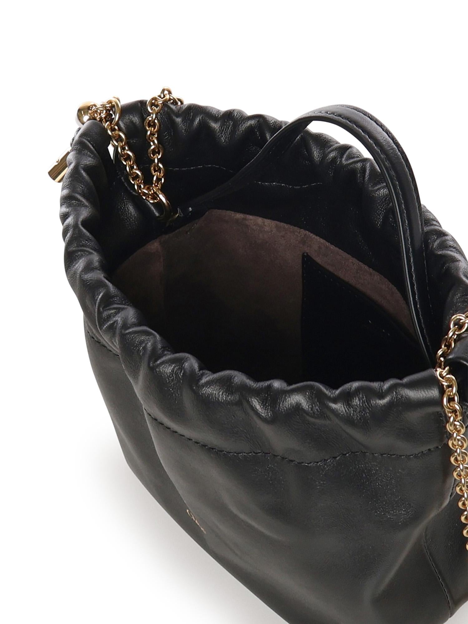 Borsa a spalla mini Chloè Icons in pelle CH26SP126R12 001 CHLOÉ 