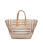 Borsa Shopping Stefanie 73BS8ZL01 STEFANIECUOIO/BIANCO V° 73 