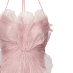 Abito Narcisa in seta IRS529NARCISASIL PINK SOFT IRIS SERBAN 