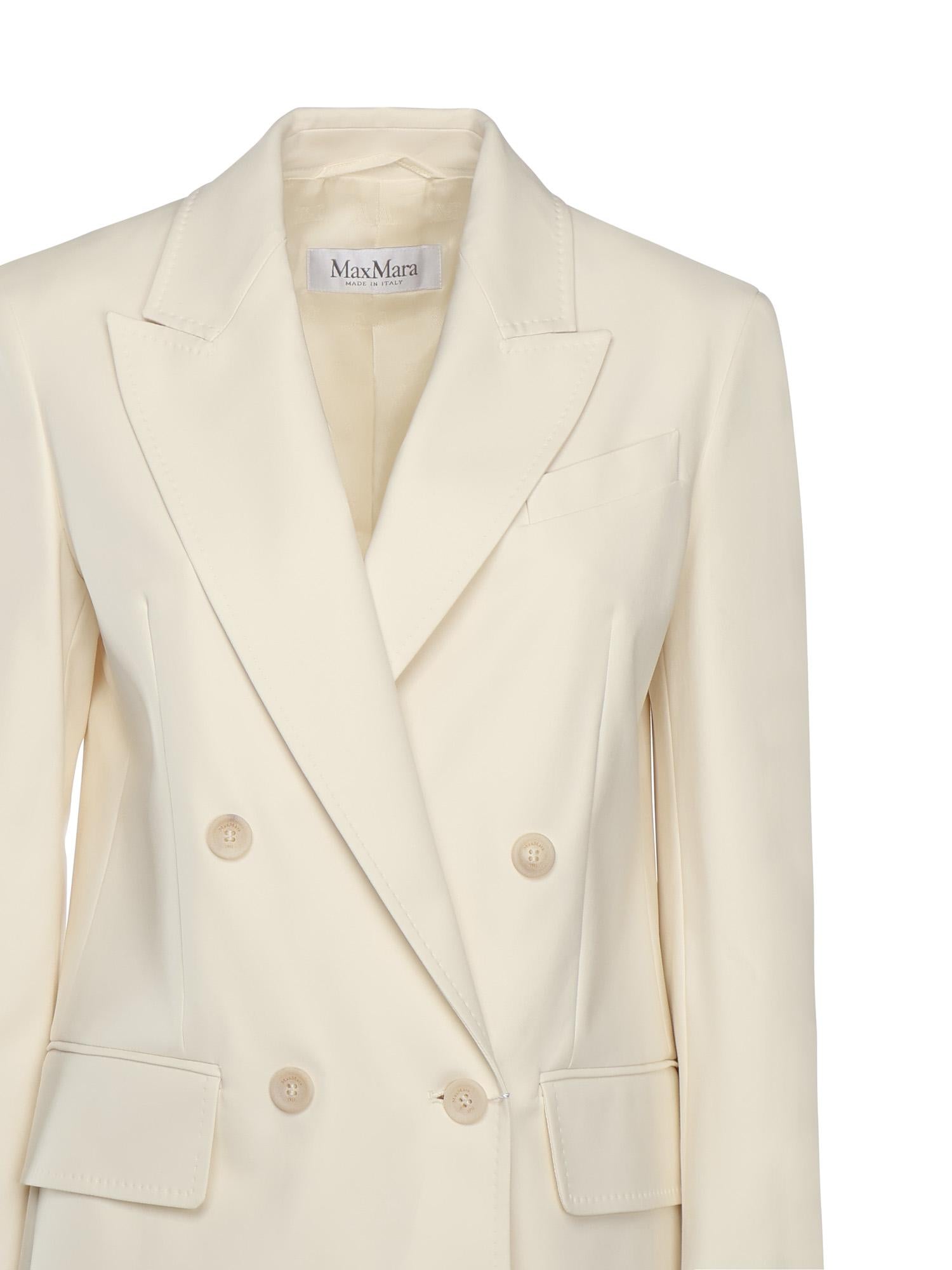 Giacca Olimpia in tela stretch 2521046071600 005 MAX MARA 