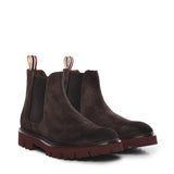 Chelsea Sergio in suede<BR/><BR/> SERGIO CAMOSCIOMORO GIULIANO GALIANO 