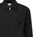 Giacca stile kimono in lana sottile<BR/> 833836 V4XP01307 BOTTEGA VENETA 