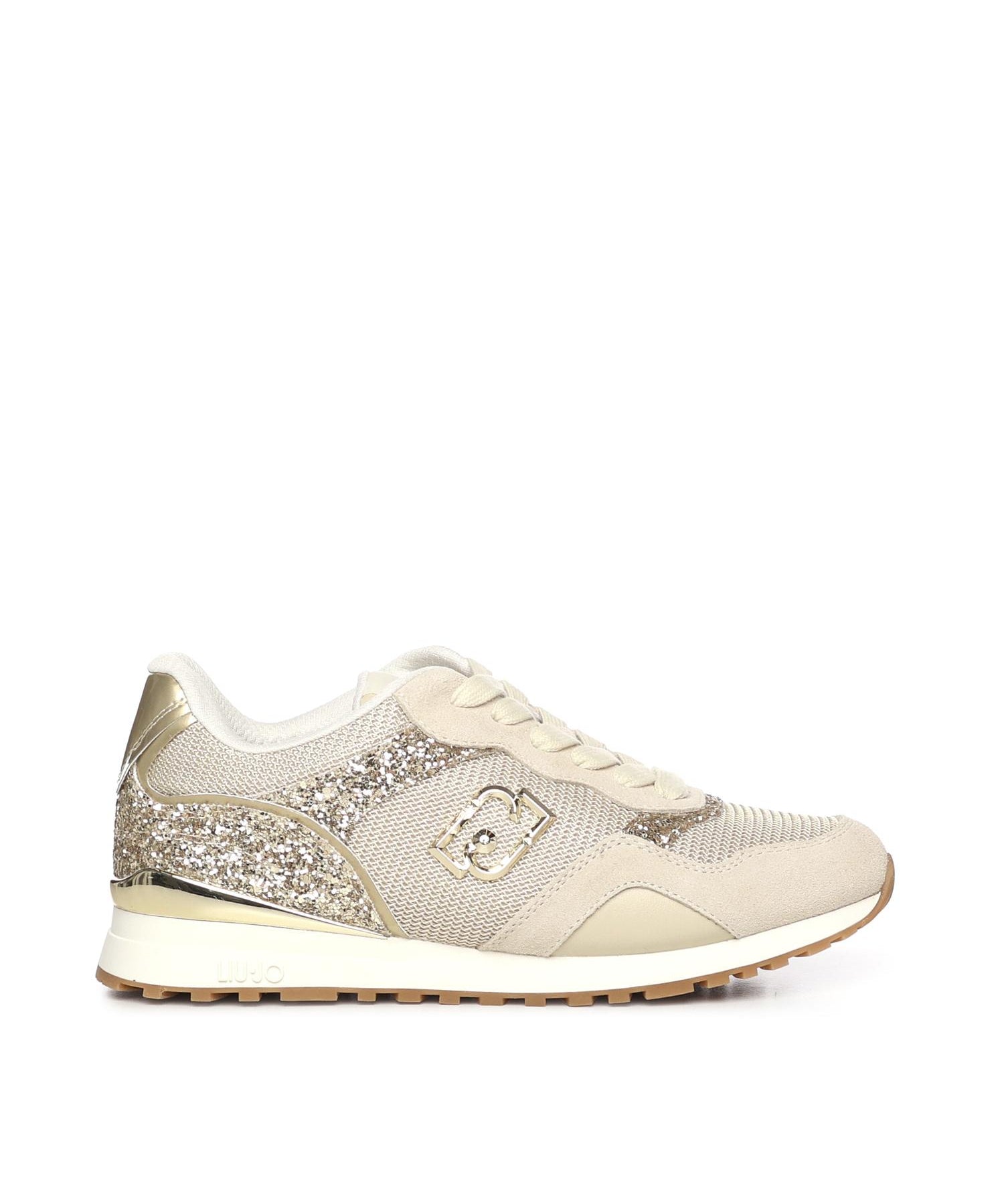 Sneakers glitter e mesh BF5015TX493 S3815 LIU JO 