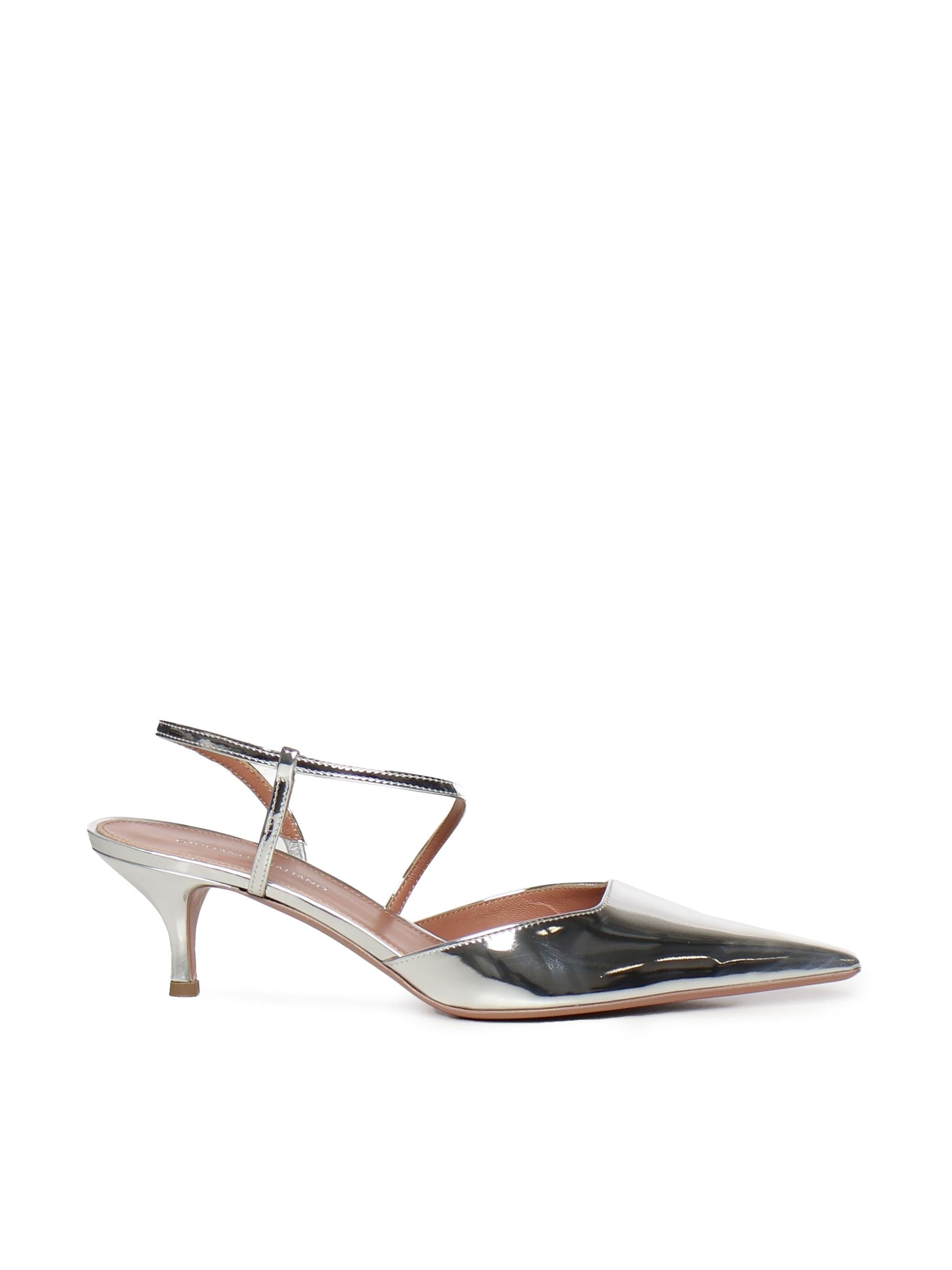 Sandali Demi in pelle specchio DEMI50 SPECCHIOARGENTO GIULIANO GALIANO 