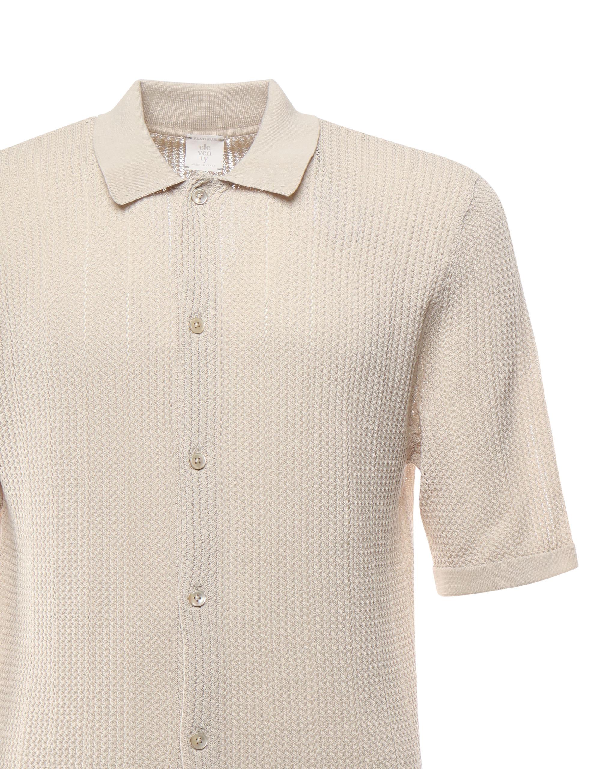 Maglia-camicia in cotone K76MAGK52MAG0A001 02NNN ELEVENTY 