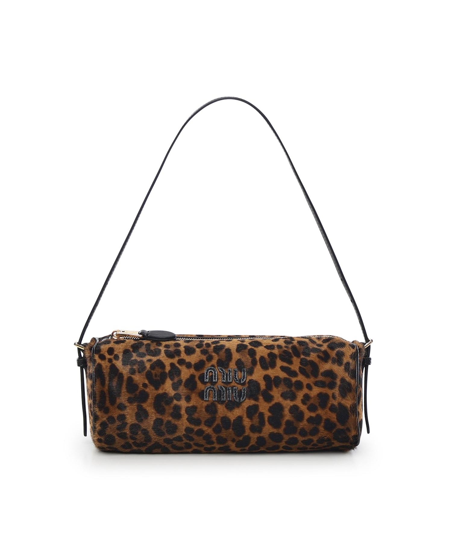Pouch in pelle stampata 5NE851 2IFTF0151 MIU MIU 
