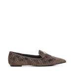 Mocassini Iris Winter con logo 73SC9FV01VEL IRIS WINTERTAUPE V° 73 