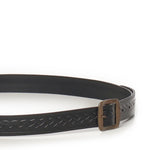 Cintura in pelle intrecciata BEM0673 M916 DSQUARED2 
