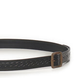Cintura in pelle intrecciata BEM0673 M916 DSQUARED2 