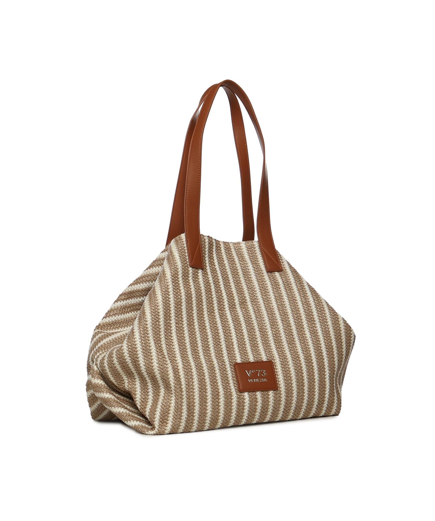 Borsa a spalla con logo 73BS9N701P KARINACUOIO/MULTICOLOR V° 73 