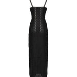 Abito lungo Vannie 256610 BLACK CHARO RUIZ 
