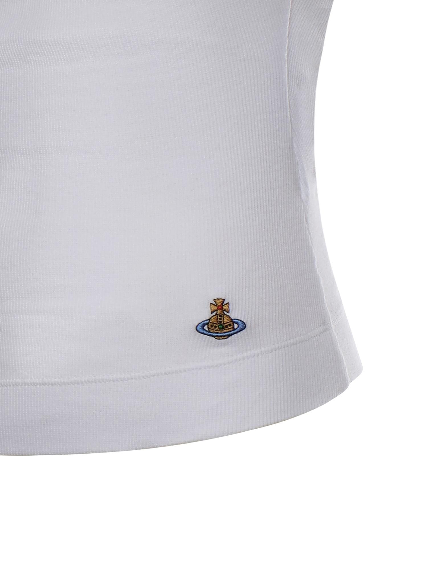 Top Anna con logo 1504000B J009CA401 VIVIENNE WESTWOOD 