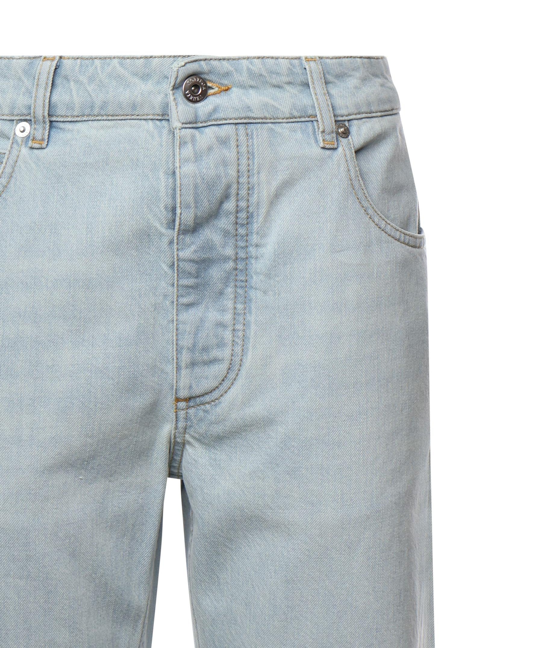 Jeans a gamba dritta in denim 813503 V4ZR04132 BOTTEGA VENETA 