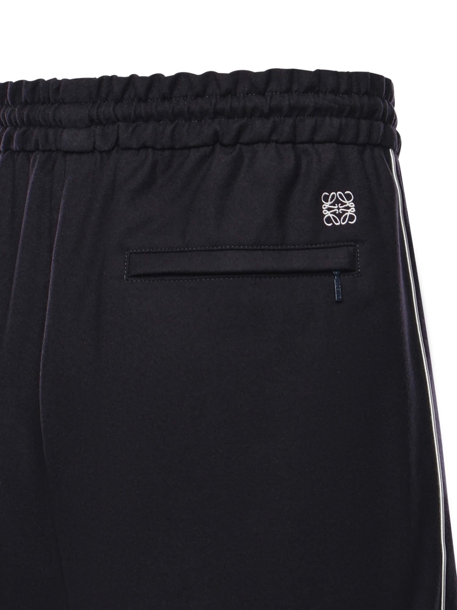 Pantaloni con coulisse in lana H526Y04X62 5110 LOEWE 