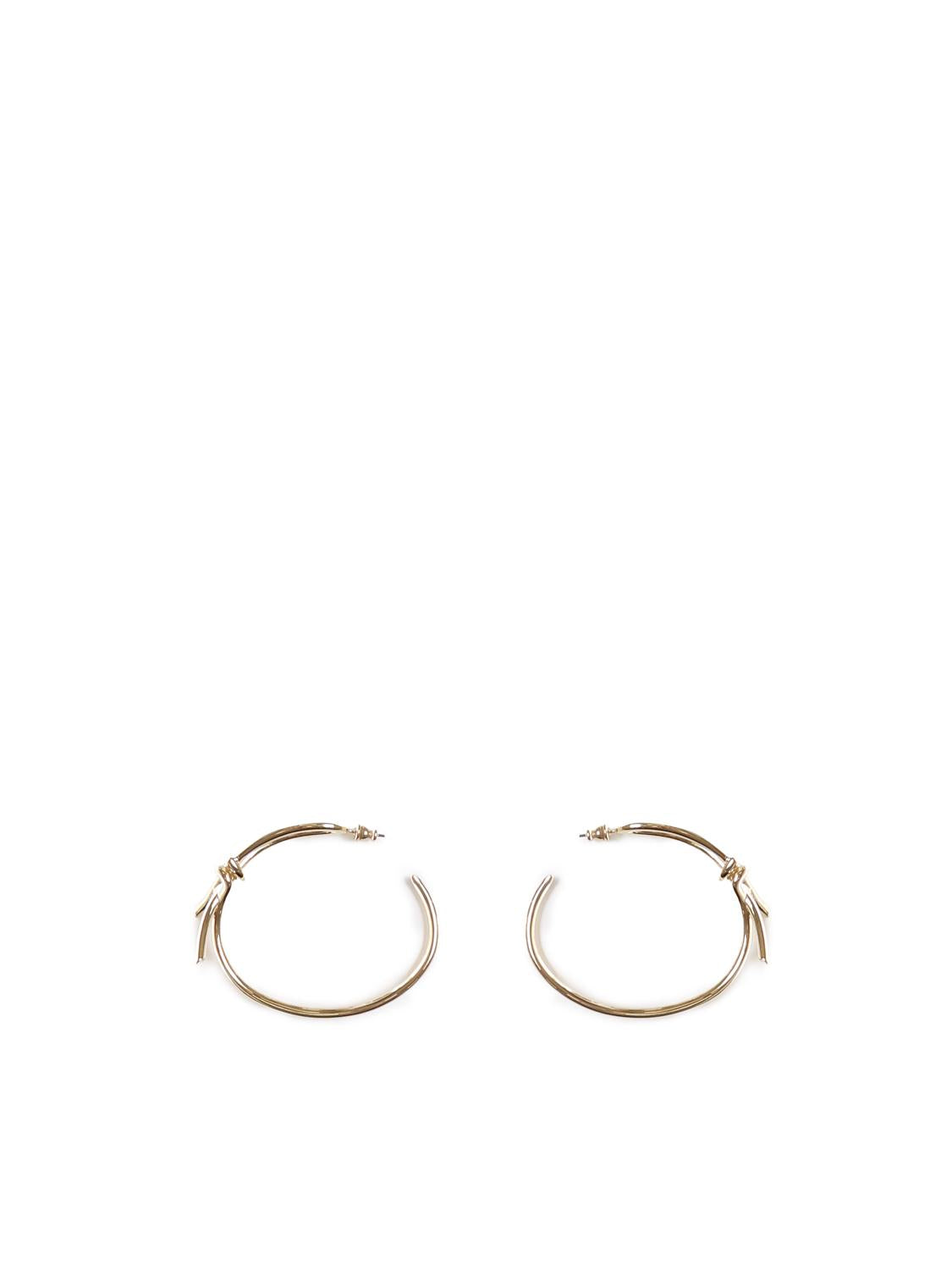 Orecchini a cerchio con nodo 760708 770522001 FERRAGAMO 
