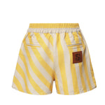 Shorts a righe Pequin FLP896 AOHUF1W0T FENDI 