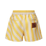 Shorts a righe Pequin FLP896 AOHUF1W0T FENDI 