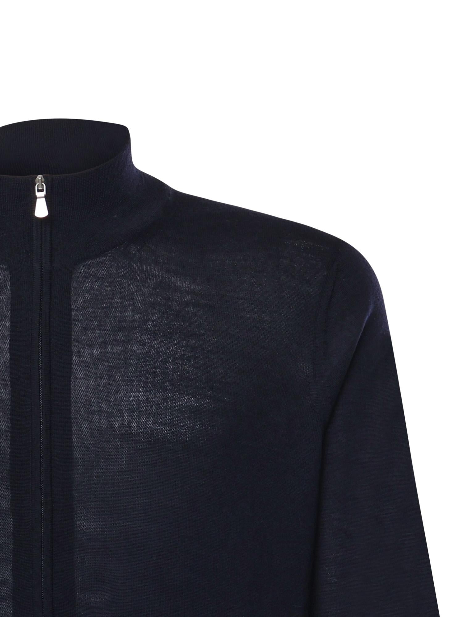 Giacca con zip in lana 45144 14790598 GALIANO 