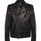 Giubbotto Push in pelle PUSH IT CROCNERO GIULIANO GALIANO 