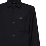 Giacca camicia in tela di lana NAM04500500UMA U808 FAY 