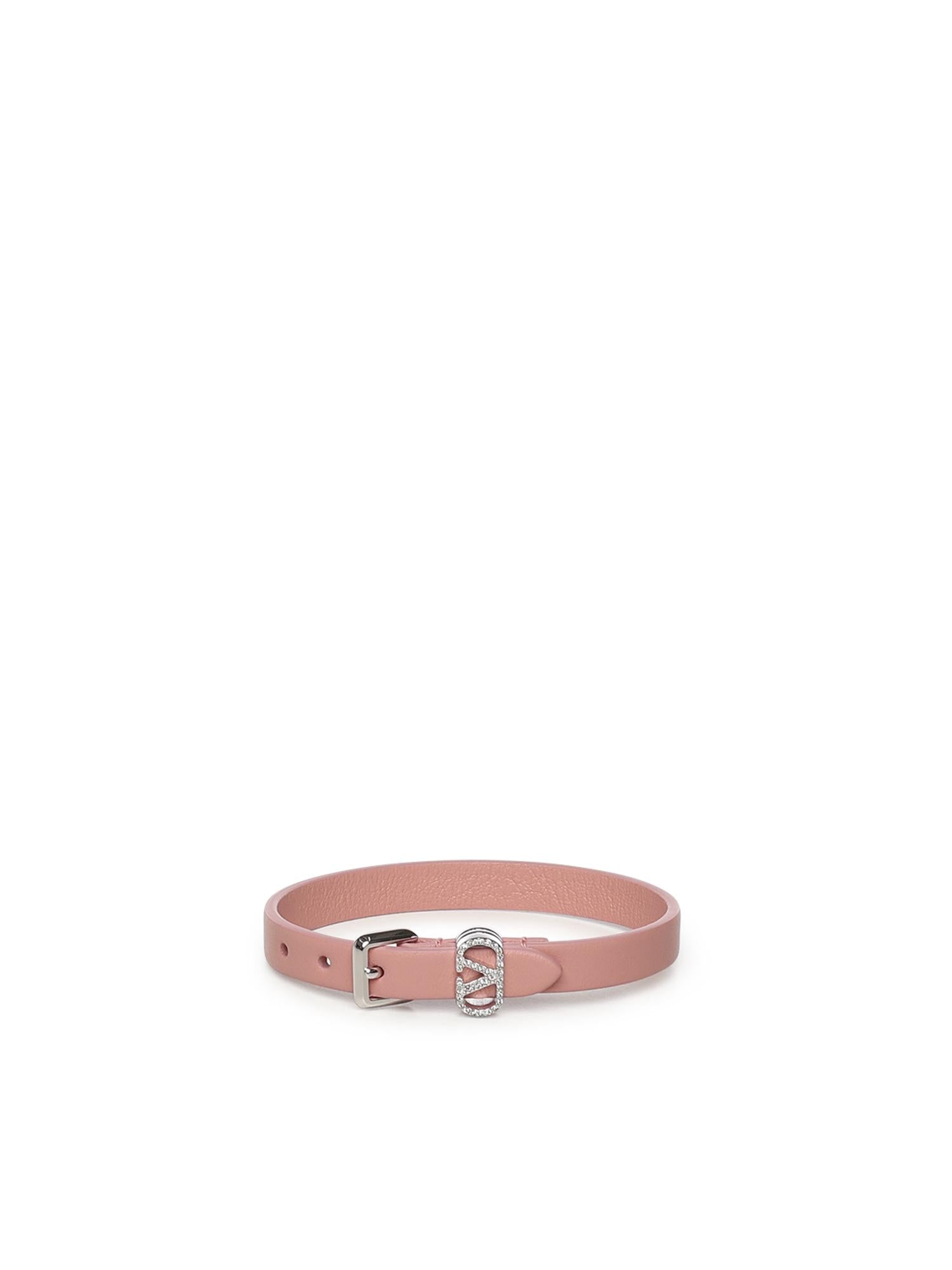 Bracciale Ovalette in pelle e cristalli Swarovski® 7W2J0AH7 PJKBPX VALENTINO GARAVANI 